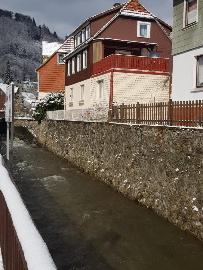 Ferienhaus Am Fluss Mit Traumhafter Dachterrasse ,Garten Und Grill Walkenried Esterno foto